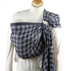 Didymos ring-sling Houndstooth Anthracite