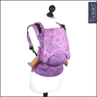 Fidella Fusion ergonomické nosítko s přezkami -Iced butterfly violet