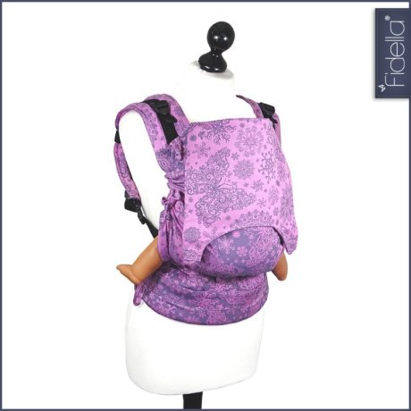Fidella Fusion ergonomické nosítko s přezkami -Iced butterfly violet