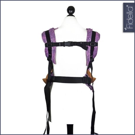 Fidella Fusion babycarrier with buckles -Iced butterfly violet