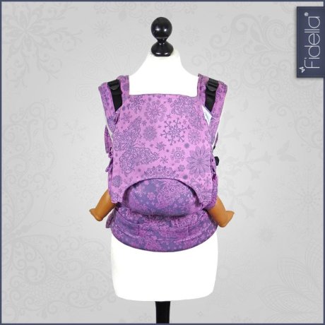 Fidella Fusion babycarrier with buckles -Iced butterfly violet