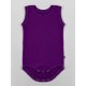 DuoMamas childern bodysuit - no sleeves - dark purple