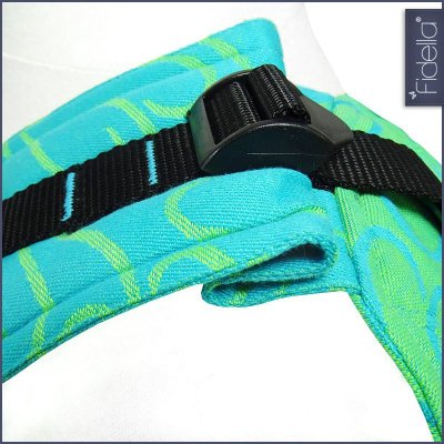 Fidella Onbuhimo back carrier - Amors Love Arrows green