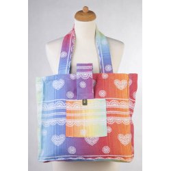 LennyLamb Shoulder Bag - Rainbow Lace Reverse