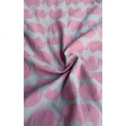 Yaro Elephants SIlver Pink Wool