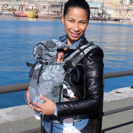 BabyMonkey ergonomic carrier Regolo Rainforest Rosemary