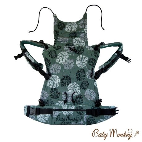 BabyMonkey ergonomické nosítko Regolo Rainforest Rosemary