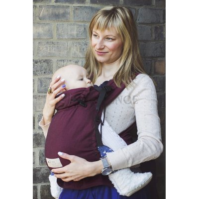 Storchenwiege babycarrier Bordeaux
