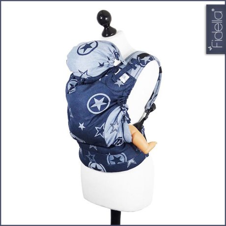 Fidella Fusion ergonomické nosítko s přezkami -Outer space blue