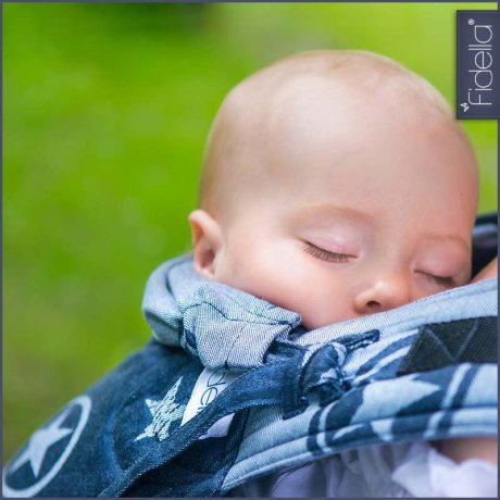 Fidella Fusion babycarrier with buckles -Outer space blue