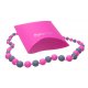 Silicone beads Mama Chic - Pink -grey