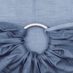 Fidella ring sling Chevron - denim blue