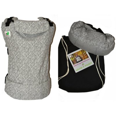 MoniLu ergonomic babycarrier UNI (Adjustable) SL Grey