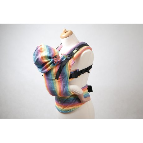 LennyLamb ergonomic carrier Zumba Orange