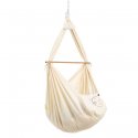 NONOMO® SWINGING HAMMOCK-SET BABY CLASSIC WITH POLYESTER MATTRESS AND CEILING FIXTURE