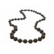 Silicone beads Mama Chic - black