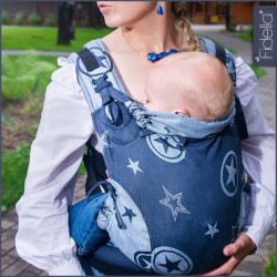 Fidella Fusion babycarrier with buckles -Outer space blue