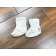 Green Baby Fleece Shoes with cotton