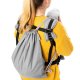 Fidella Sling Bag Chevron - light gray