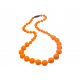 Silicone beads Mama Chic - orange