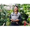 Pure Baby Love Ergonomic babycarrier Wrap & Go Charcoal