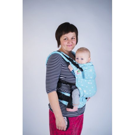 MoniLu ergonomic babycarrier UNI START Heaven Stars