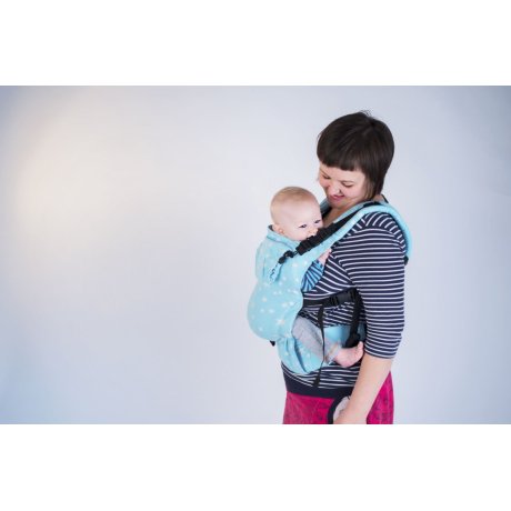 MoniLu ergonomic babycarrier UNI START Heaven Stars