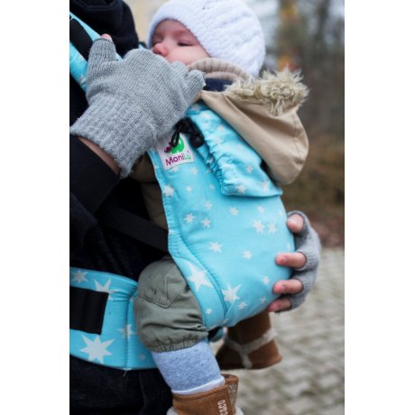 MoniLu ergonomic babycarrier UNI START Heaven Stars