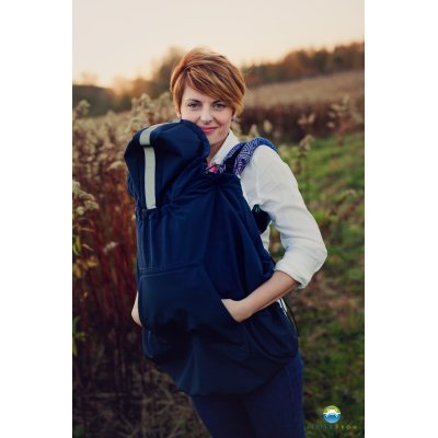 Little Frog softshellová zateplovací kapsa - Navy