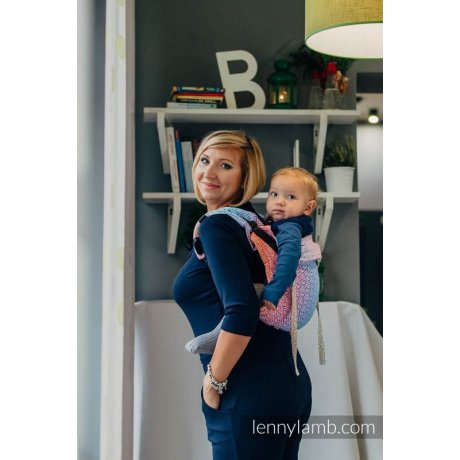 LennyLamb Onbuhimo back carrier - Big Love - Rainbow