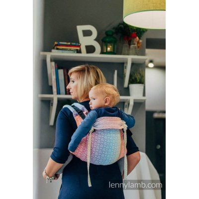 LennyLamb Onbuhimo back carrier - Big Love - Rainbow