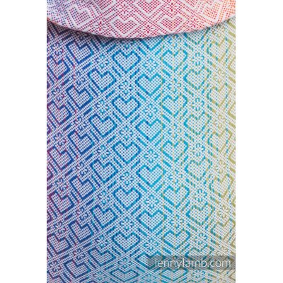 LennyLamb Onbuhimo back carrier - Big Love - Rainbow