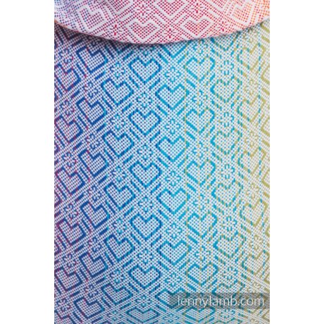 LennyLamb Onbuhimo back carrier - Big Love - Rainbow