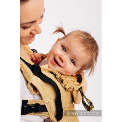LennyLamb LennyGo ergonomické nosítko Big Love - Ombre Yellow