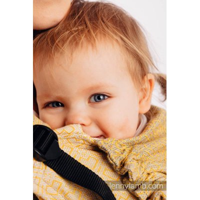 LennyLamb LennyGo ergonomic carrier Big Love - Ombre Yellow