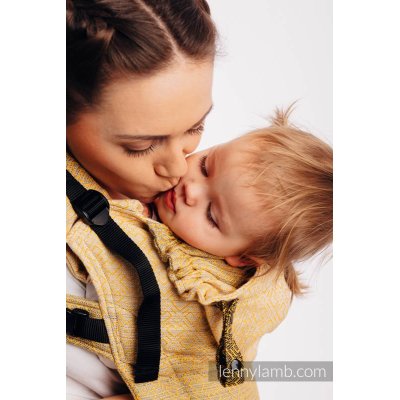 LennyLamb LennyGo ergonomic carrier Big Love - Ombre Yellow
