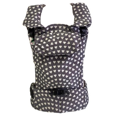 MoniLu ergonomic babycarrier UNI START Peacock Ocean