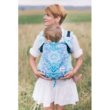 Lenka ergonomical babycarrier - 4ever - Mandala Blue