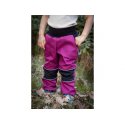 Loktu She - kids softshells trousers - raspberry