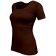 Jozanek Breastfeeding T-shirt Catherine short sleeved - chocolate