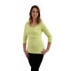 Jozanek Breastfeeding T-shirt Catherine 3/4 sleeves - light green