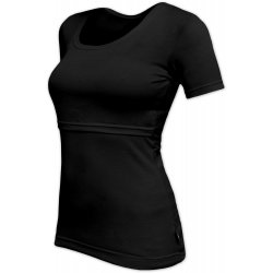 Jozanek Breastfeeding T-shirt Catherine short sleeved - black
