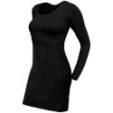 Jozanek Breastfeeding Dress - long sleeves - Elena - black