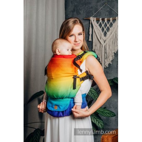 LennyLamb LennyUpGrade rostoucí ergonomické nosítko Rainbow Baby