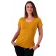 Jozanek Breastfeeding T-shirt Catherine short sleeved - mustard