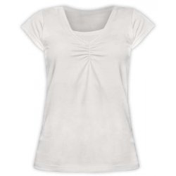 Jozanek Breast-feeding T-shirt Klaudie, short sleeves, cream