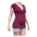 Jozanek Breastfeeding T-shirt Catherine 3/4 sleeves- light lilla
