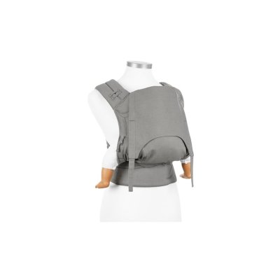 Fidella FlyClick Halbfbuckle babycarrier Chevron - Light Gray