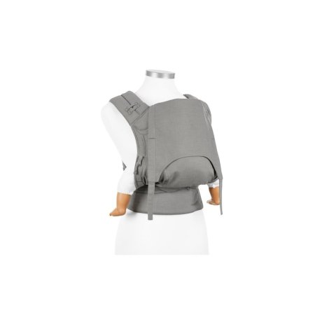 Fidella FlyClick Halbfbuckle babycarrier Chevron - Light Gray