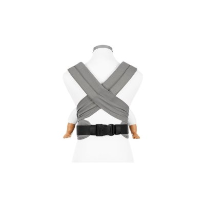 Fidella FlyClick Halbfbuckle babycarrier Chevron - Light Gray